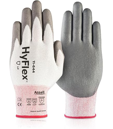 セキュリティ HALI HyFlex 11-644 Cut Protection Gloves - Medium Duty, Durability